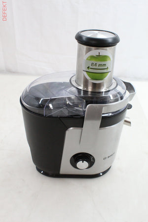 D-Ware Bosch Haushalt Mes4010 Entsafter 1200 W 1.5 L Keramikmesser Schwarz Defektware