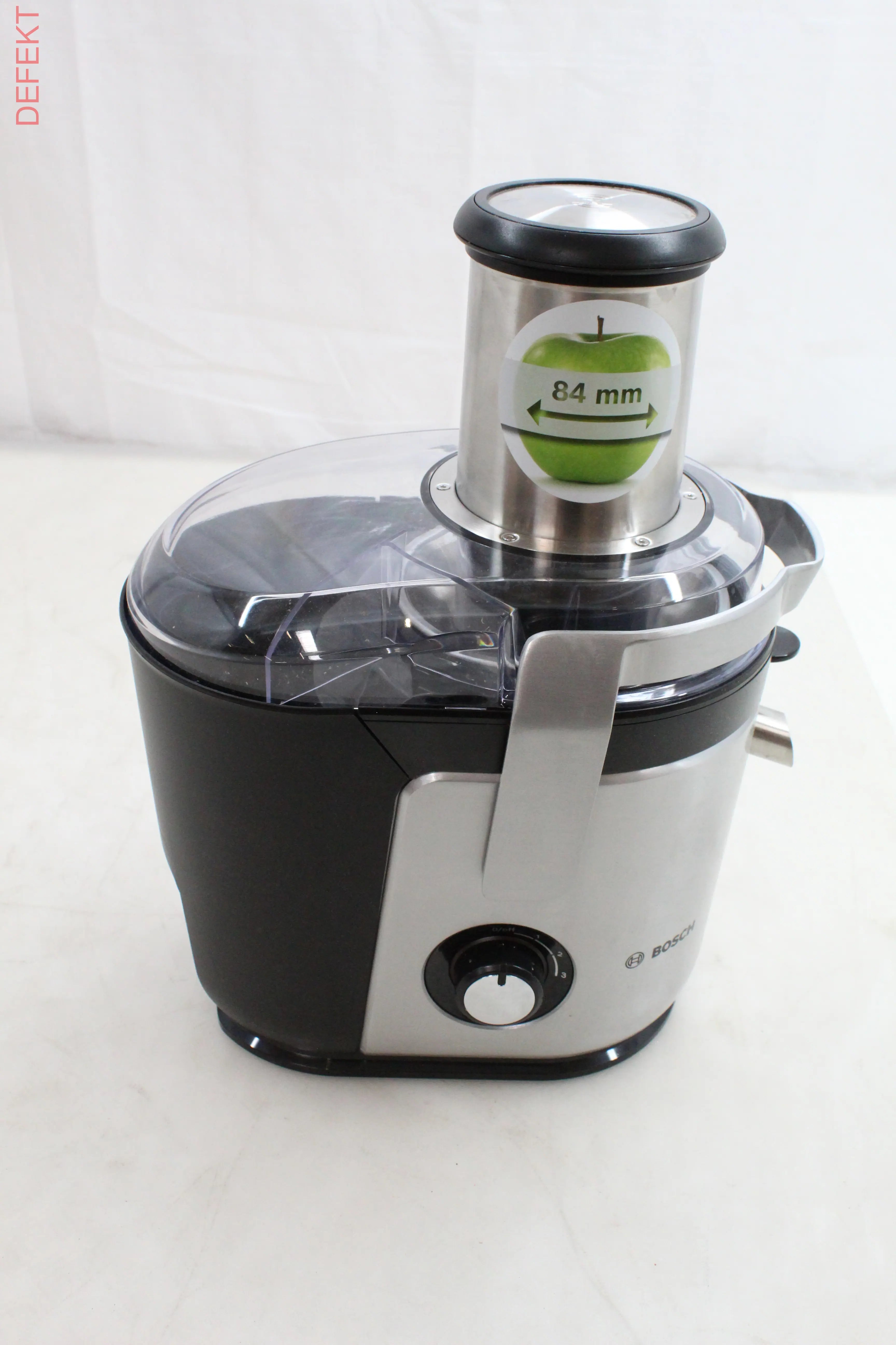 D-Ware Bosch Haushalt Mes4010 Entsafter 1200 W 1.5 L Keramikmesser Schwarz Defektware - 4242002770062