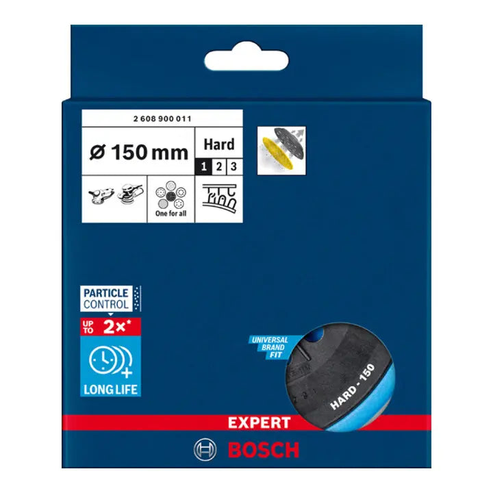 B-Ware Bosch Stützteller Schleifteller Multihole Multiloch Exzenterschleifer 150mm Hart - 4059952530611
