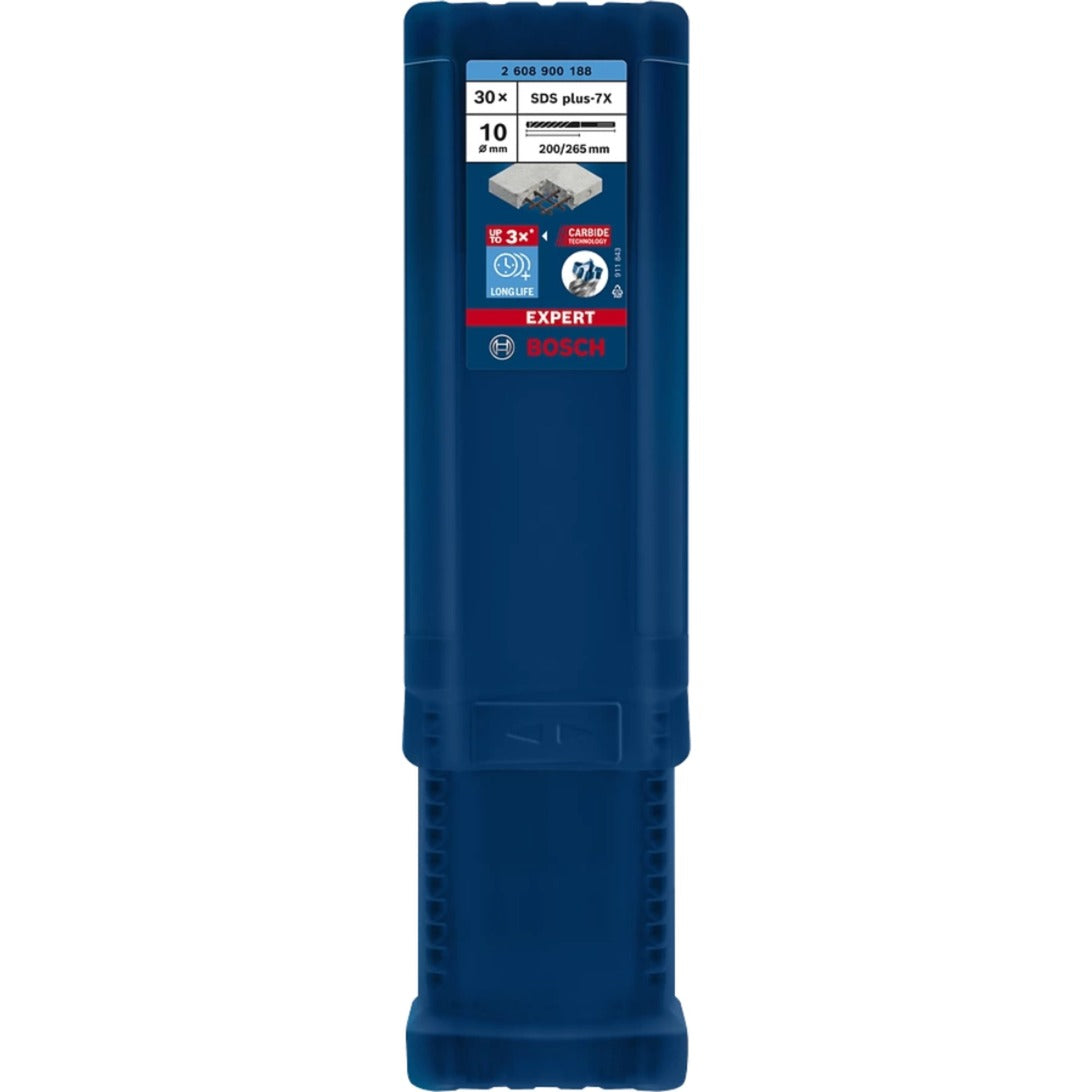 Bosch EXPERT Hammerbohrer Bohrer Set Beton SDS Plus für Bohrhammer 30 Stück - 4059952532615