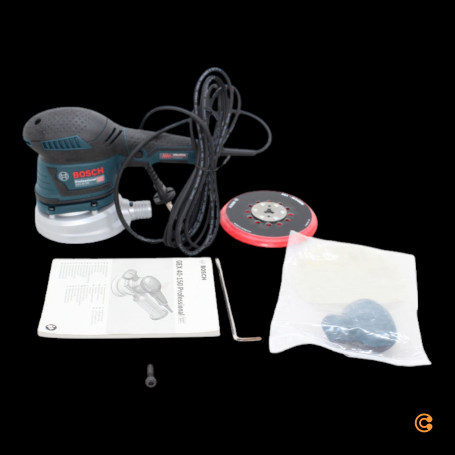 Bosch Exzenterschleifer Get 55 125 Schleifer Werkzeug 125mm Siehe Text/Fotos B-Ware - 3165140835206