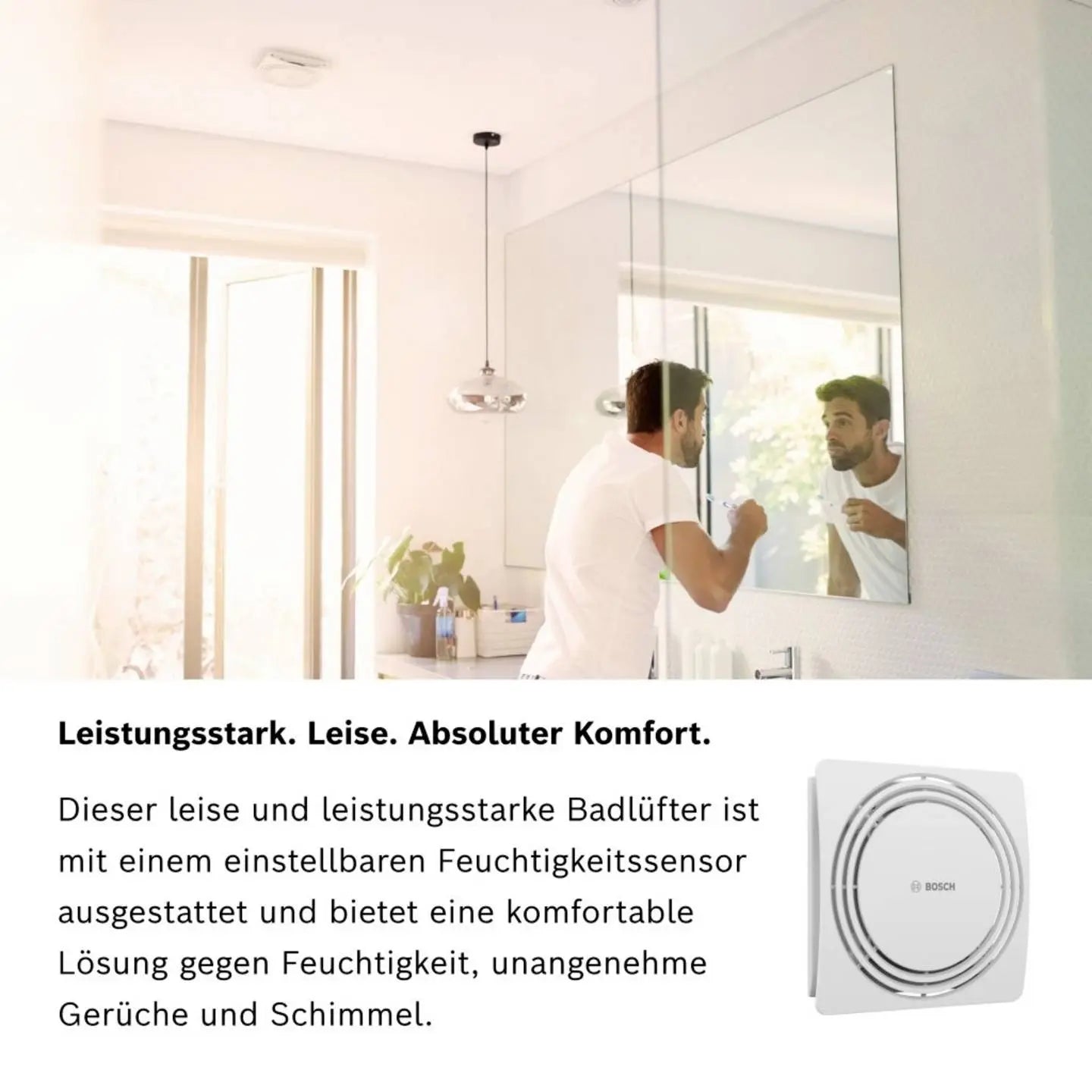 B-Ware Bosch Home Comfort Fan 1900 W100 Dh Wand  Und Deckenlüfter 230 V 75.4 M³/H 100 M - 4062321994518