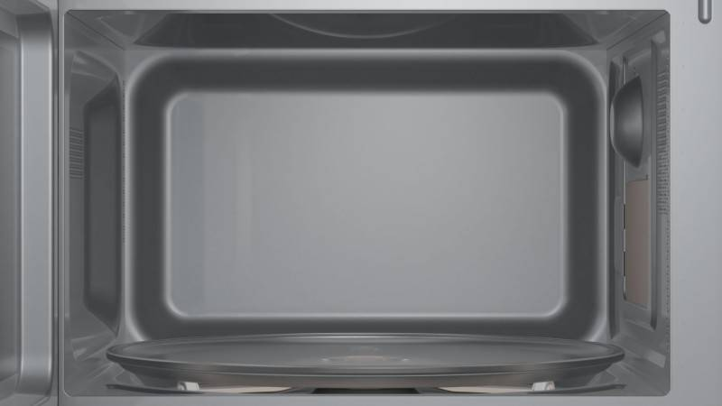 B-Ware Bosch Mikrowelle Ofen Ffl023 Ms2 20l 800 W Schwarz Drehteller 27cm 442x260x345799 - 4242005296835