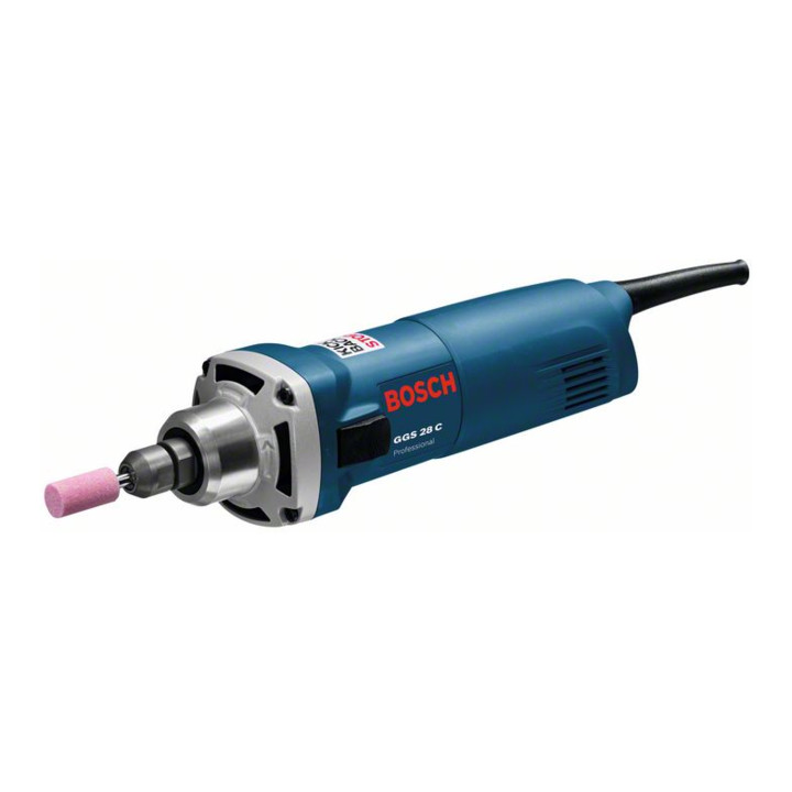 Bosch Geradschleifer Schleifgerät Ggs 28 C Elektrowerkzeug 600 W Blau Werkzeug B-Ware - 3165140584807