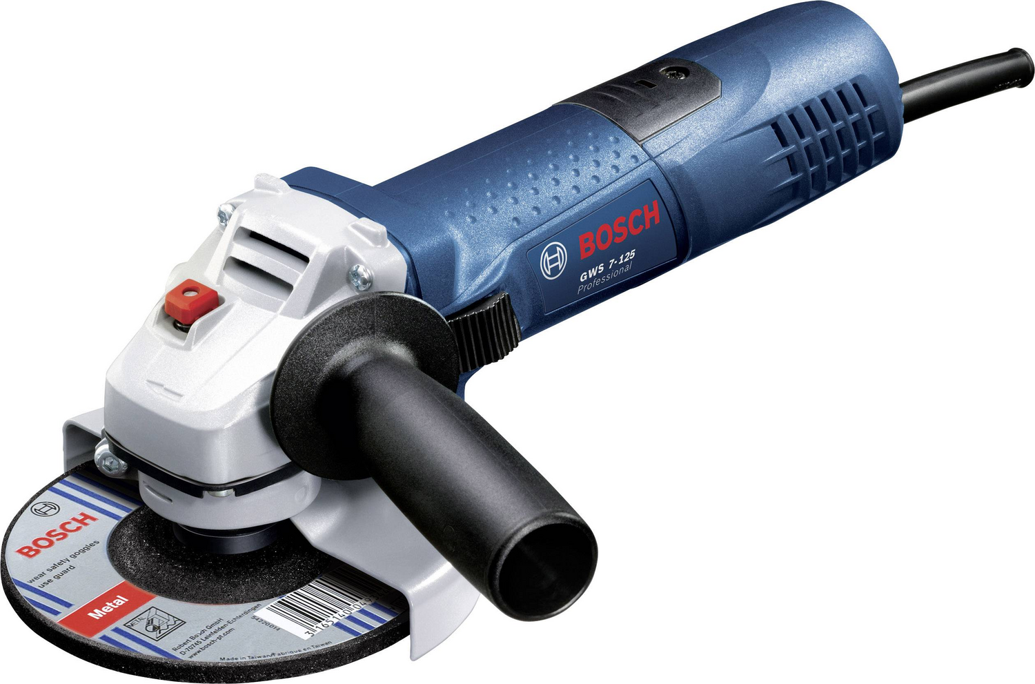 B-Ware Bosch Winkelschleifer 125mm + Trennscheibe 125 Mm Einsatzbereich: Inox/Edelstahl