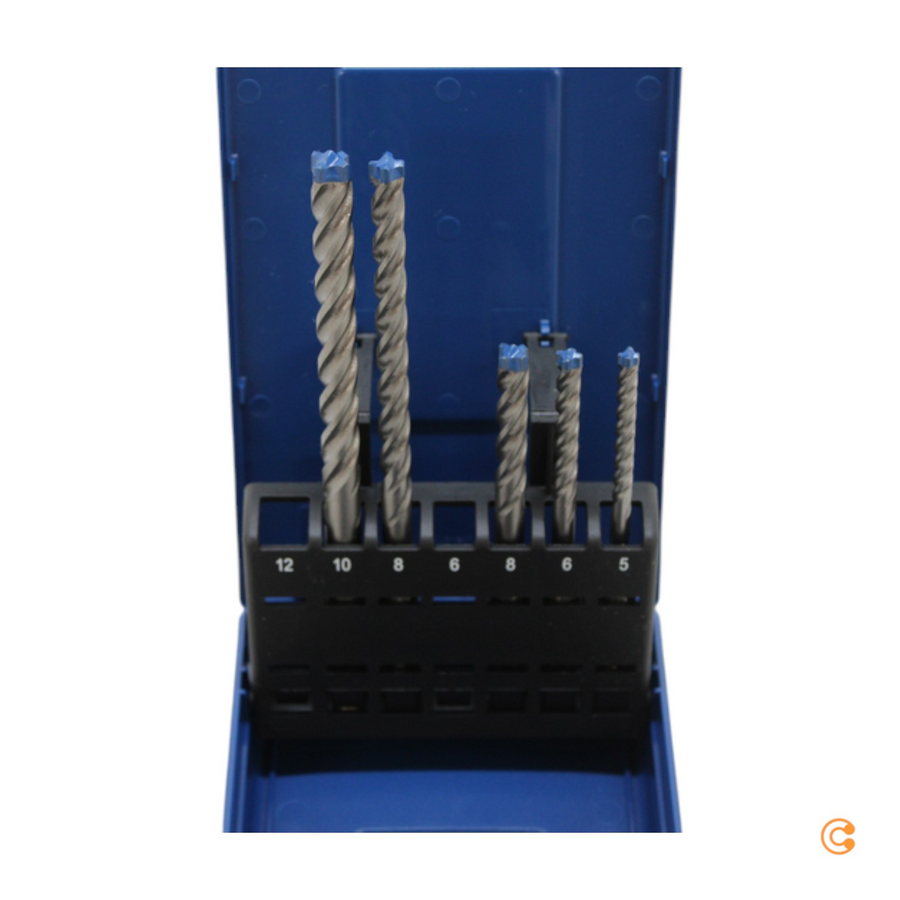 Bosch Hammerbohrersatz Set Sds Plus 7 X Betonbohrer 7 Teilig Sds  Siehe Text/Foto B-Ware - 4059952532691