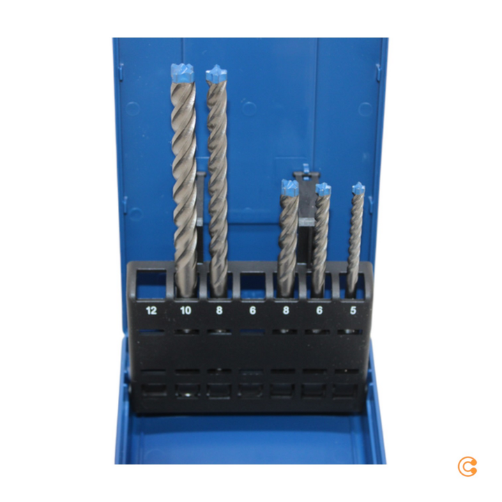 Bosch Hammerbohrersatz Set Sds Plus 7 X Betonbohrer 7 Teilig Sds  Siehe Text/Foto B-Ware - 4059952532691