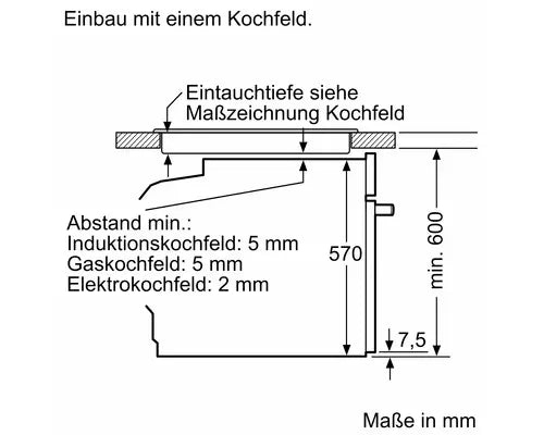B-Ware Bosch Heb517 Bb3 Elektroherd Herd Backofen Ofen Schwarz 71 L Versenkbarer Knebel - 4242005465286