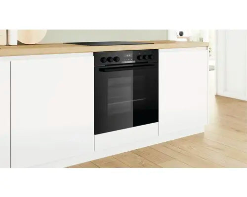 B-Ware Bosch Heb517 Bb3 Elektroherd Herd Backofen Ofen Schwarz 71 L Versenkbarer Knebel - 4242005465286