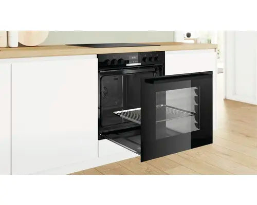 B-Ware Bosch Heb517 Bb3 Elektroherd Herd Backofen Ofen Schwarz 71 L Versenkbarer Knebel - 4242005465286