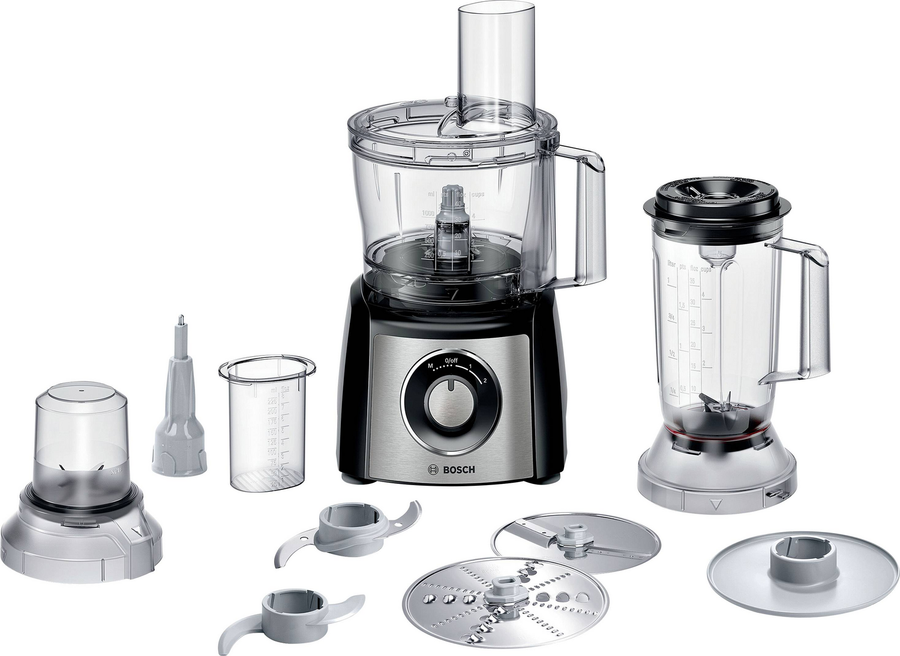 Bosch Mcm3 Pm386 Küchenmaschine Maschine Mixer Raspel 900 W Edelstahl Schwarz B-Ware - 4242005229888