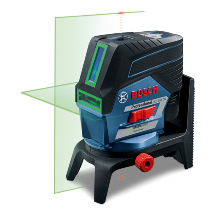 Bosch Kombilaser Lasergerät Gcl 2 50 Cg Grün Akku Rm 2 L Boxx Li Ion B-Ware - 3165140865654