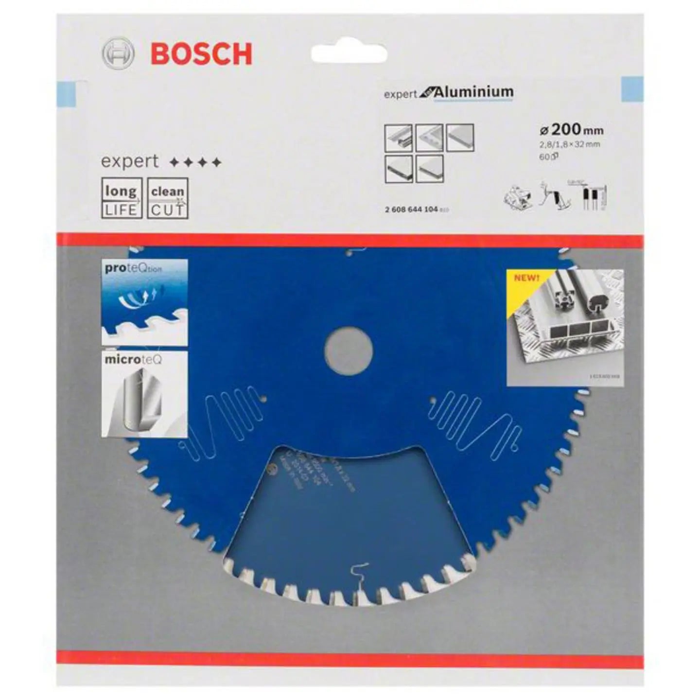 B-Ware Bosch Kreissägeblatt Sägeblatt Expert For Aluminum Kunststoff Holz 200 Mm 32 Mm - 3165140796705