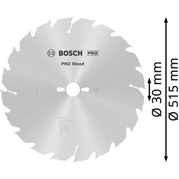 B-Ware Bosch Kreissägeblatt Sägeblatt Pro Wood 315 Mm 20 Zähne Silber Holzschnitt329 - 3165140194808