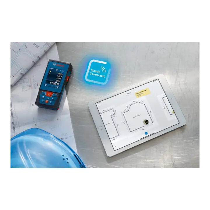 B-Ware Bosch Laser Distanzmessgerät Entfernungsmesser Glm100 25 C Messgerät Blau Ip54 - 4059952614298