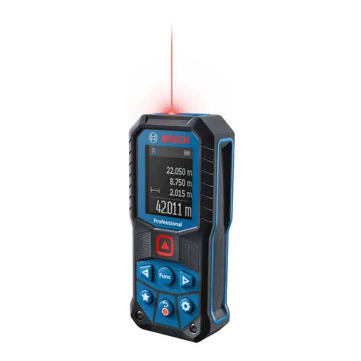 B-Ware Bosch Laser Entfernungsmesser Distanzmesser Glm 50 22 Rot Baustelle Staubschutz - 4059952518800