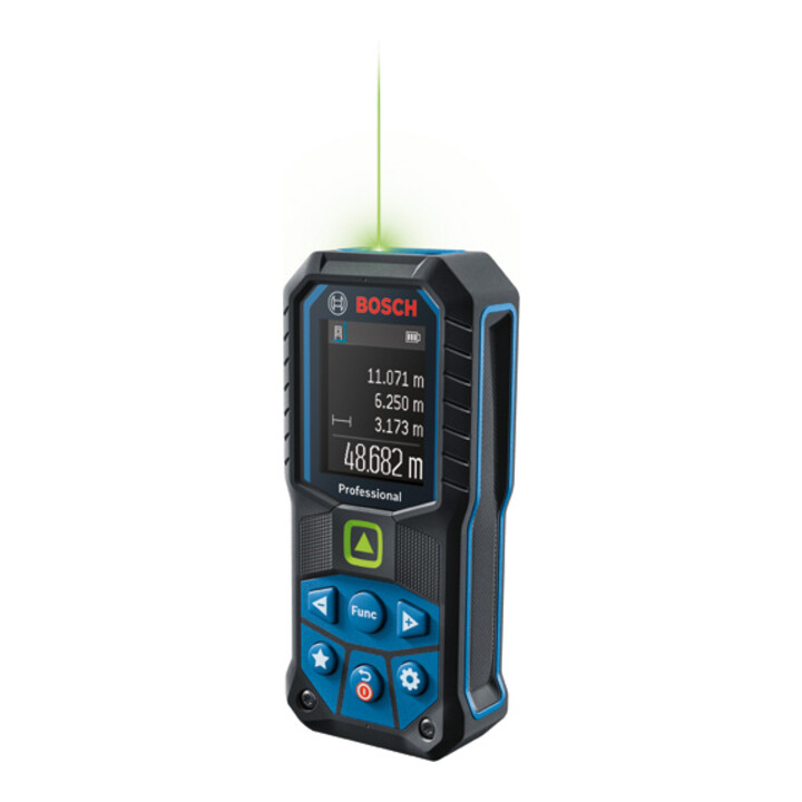 Bosch Laser Entfernungsmesser Distanzmessgerät Glm 50 25 G Grün Staubschutz  B-Ware - 4059952548043