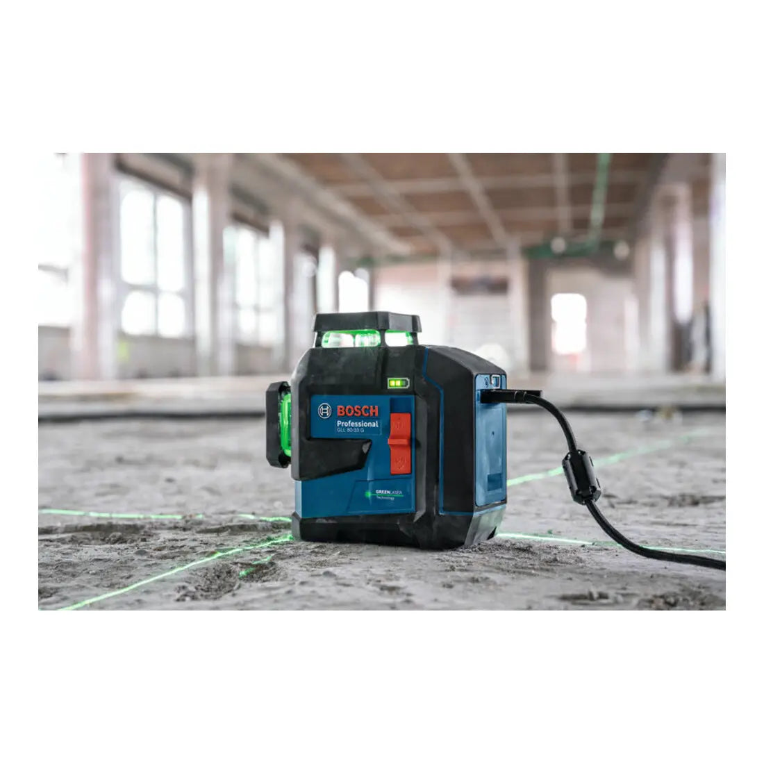 B-Ware Bosch Linienlaser Kreuzlinienlaser Gll 80 33 G Grün Handwerkerkoffer Usb C Kabel - 4053423303278