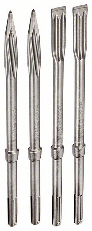 Bosch Meißel Set Sds Max 4 Teilig 400 X 25 Mm 400mm Spitzmeißel Flachmeißel  B-Ware - 3165140868327