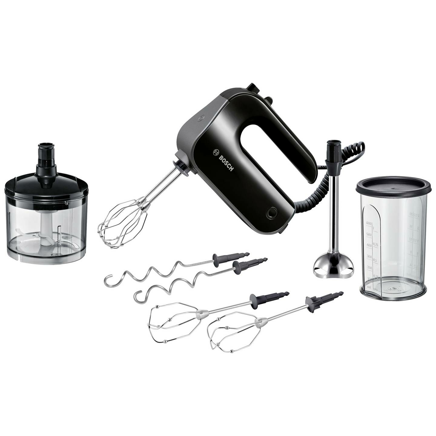 Bosch Haushalt Mfq4980 B Handmixer 850 W Schwarz Silber Mixer Mixgerät Küchenmixer B-Ware - 4242005297061