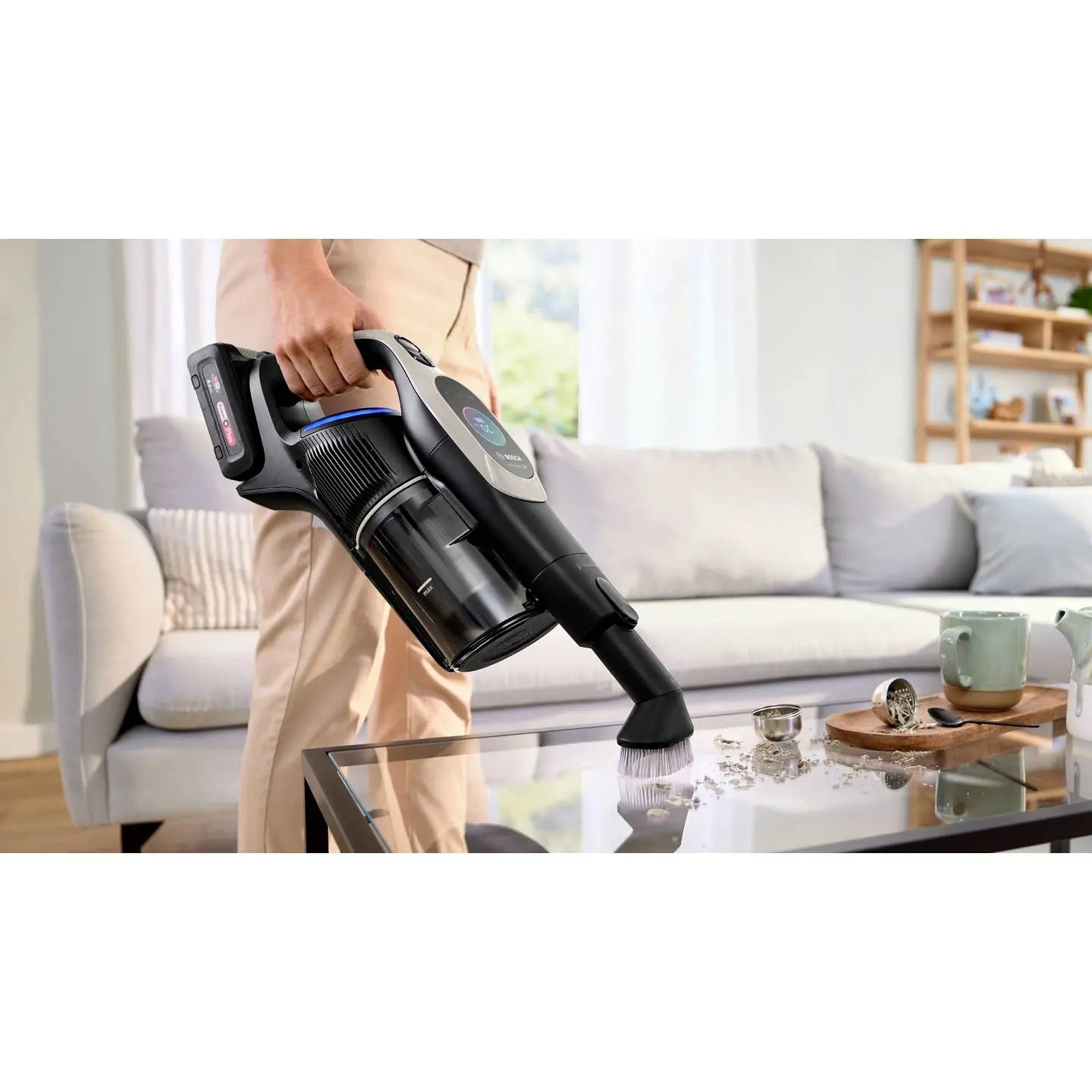 B-Ware Bosch Möbelpinsel Bürste Unlimited Zubehör Handstaubsauger Grau Reinigung - 4242005498895