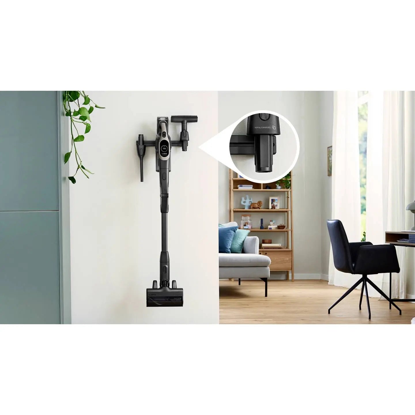 B-Ware Bosch Möbelpinsel Bürste Unlimited Zubehör Handstaubsauger Grau Reinigung - 4242005498895