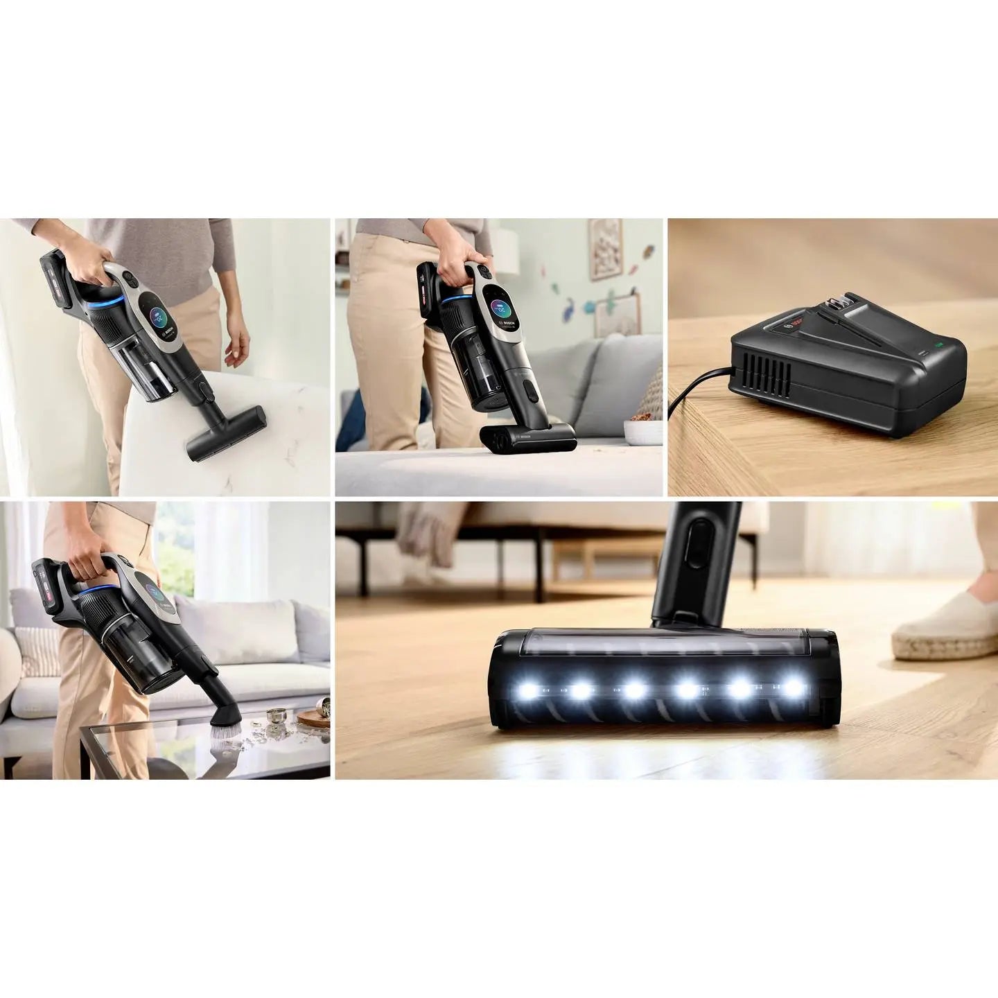 B-Ware Bosch Möbelpinsel Bürste Unlimited Zubehör Handstaubsauger Grau Reinigung - 4242005498895