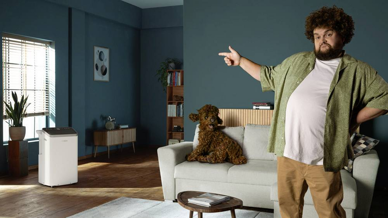 Bosch Home Comfort Cool 5000 Mobiles Klimagerät Kühler 3.4 K W 115 M³ Lüfter B-Ware - 4062321786694