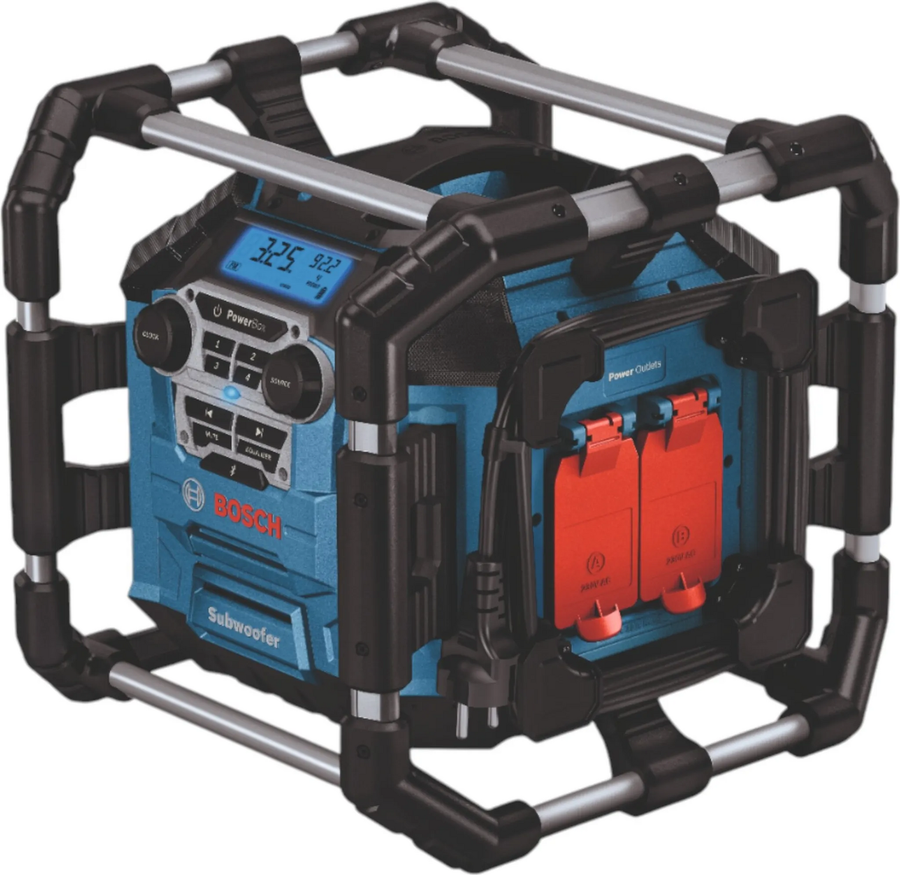 Bosch Radio Gerät Baustellenradio Gpb 18 V 5 C Bluetooth Akku Fm Aux Robust Blau  B-Ware - 4059952559452