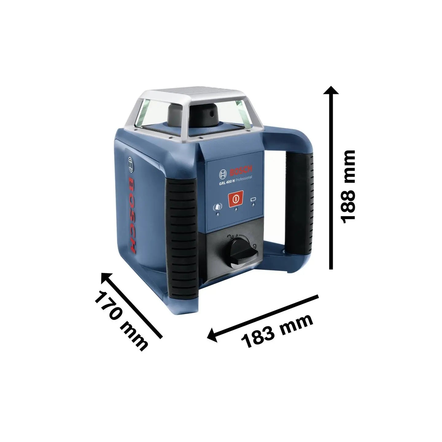 B-Ware Bosch Grl 400 H Set Rotationslaser Lasermessgerät Nivelliergerät Blau Stativ - 3165140923514