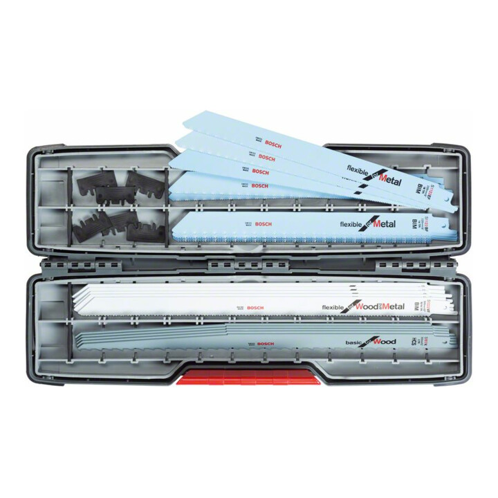 Bosch Säbelsägeblatt Set Sägeblätter Holz Metall 20tlg Tough Box Universalschaft B-Ware