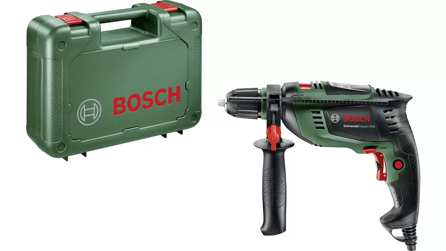 B-Ware Bosch Home And Garden Universal Impact 800 Schlagbohrmaschine 800 W Koffer  - 3165140840828