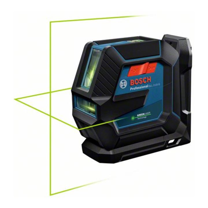 Bosch Kreuzlinienlaser Linienlaser Laser Selbstnivellierung Gll 2 15 G Grün B-Ware - 4059952511054