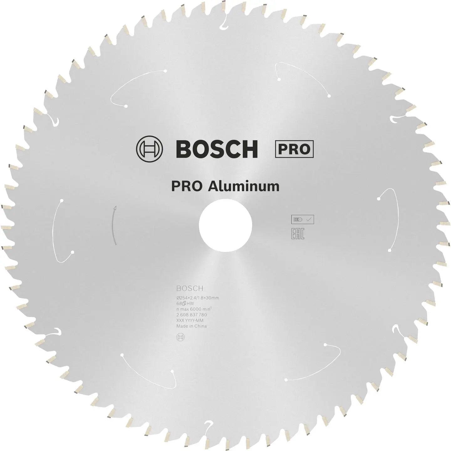 B-Ware Bosch Kreissägeblatt Sägeblatt Standard For Aluminium Kunststoff Holz 254x30 Mm - 3165140958981