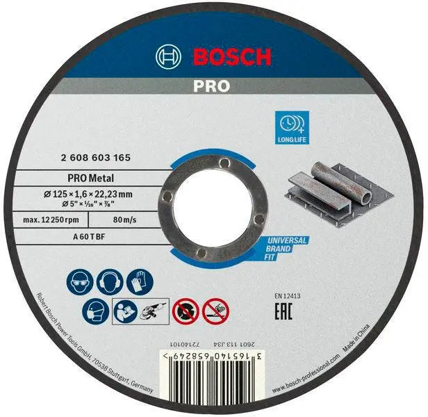 B-Ware Bosch Trennscheibe Scheibe Metall Standard Metallarbeiten Gusseisen 2 Sets - 3165140658249