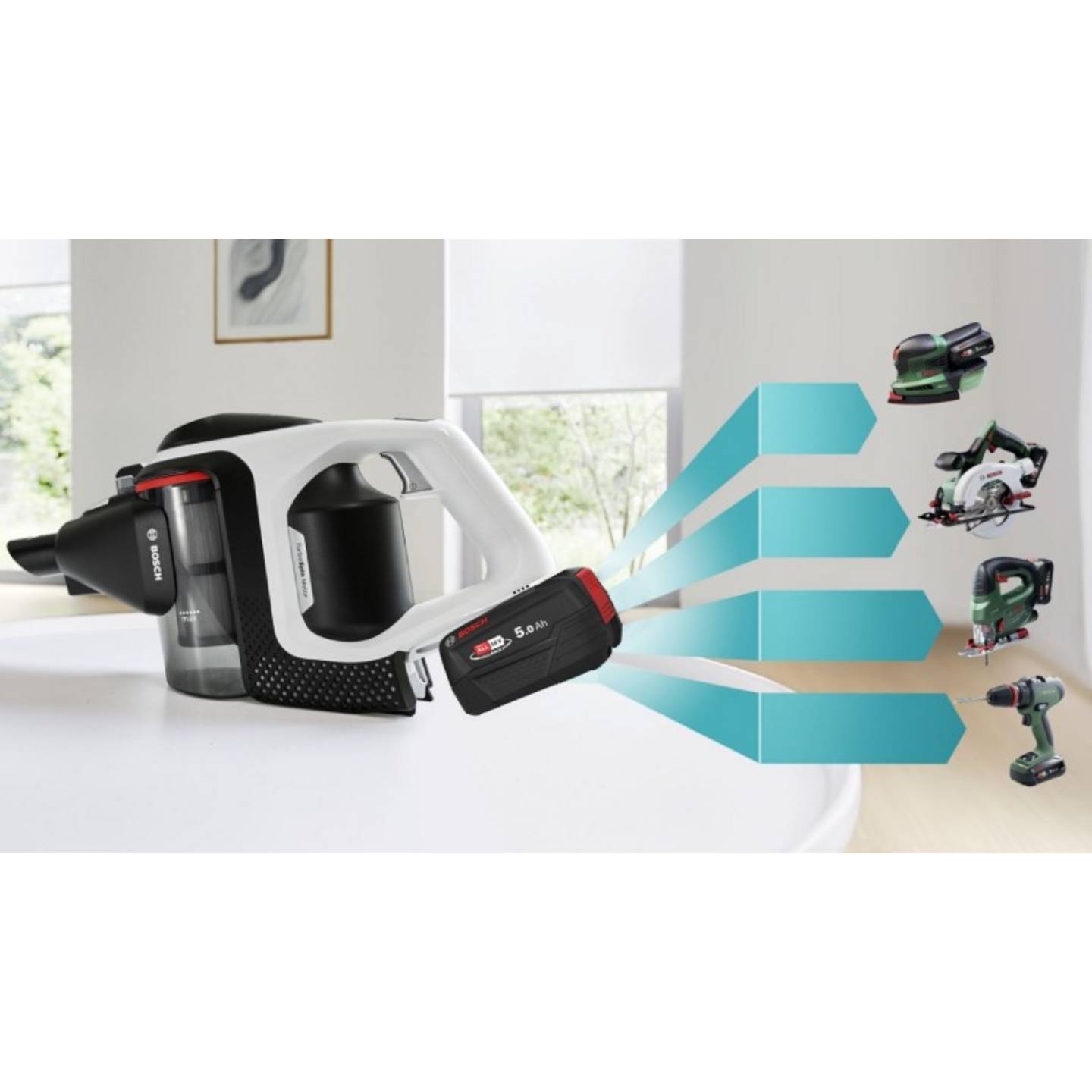 Bosch Ersatzakku Akku Power Wechselakku Schwarz 18V 5 0Ah Unlimited Serie - 4242005313716