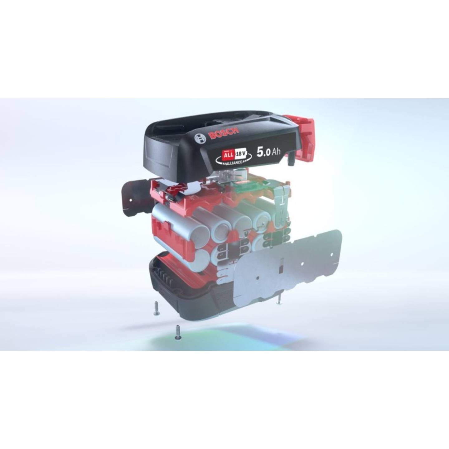 Bosch Ersatzakku Akku Power Wechselakku Schwarz 18V 5 0Ah Unlimited Serie - 4242005313716