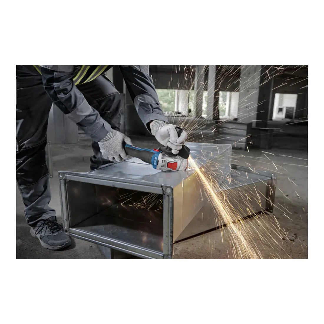 B-Ware Bosch Winkelschleifer Trennschleifer X Lock Akku L Boxx Gwx 18 V 8 Solo Ohne Akku