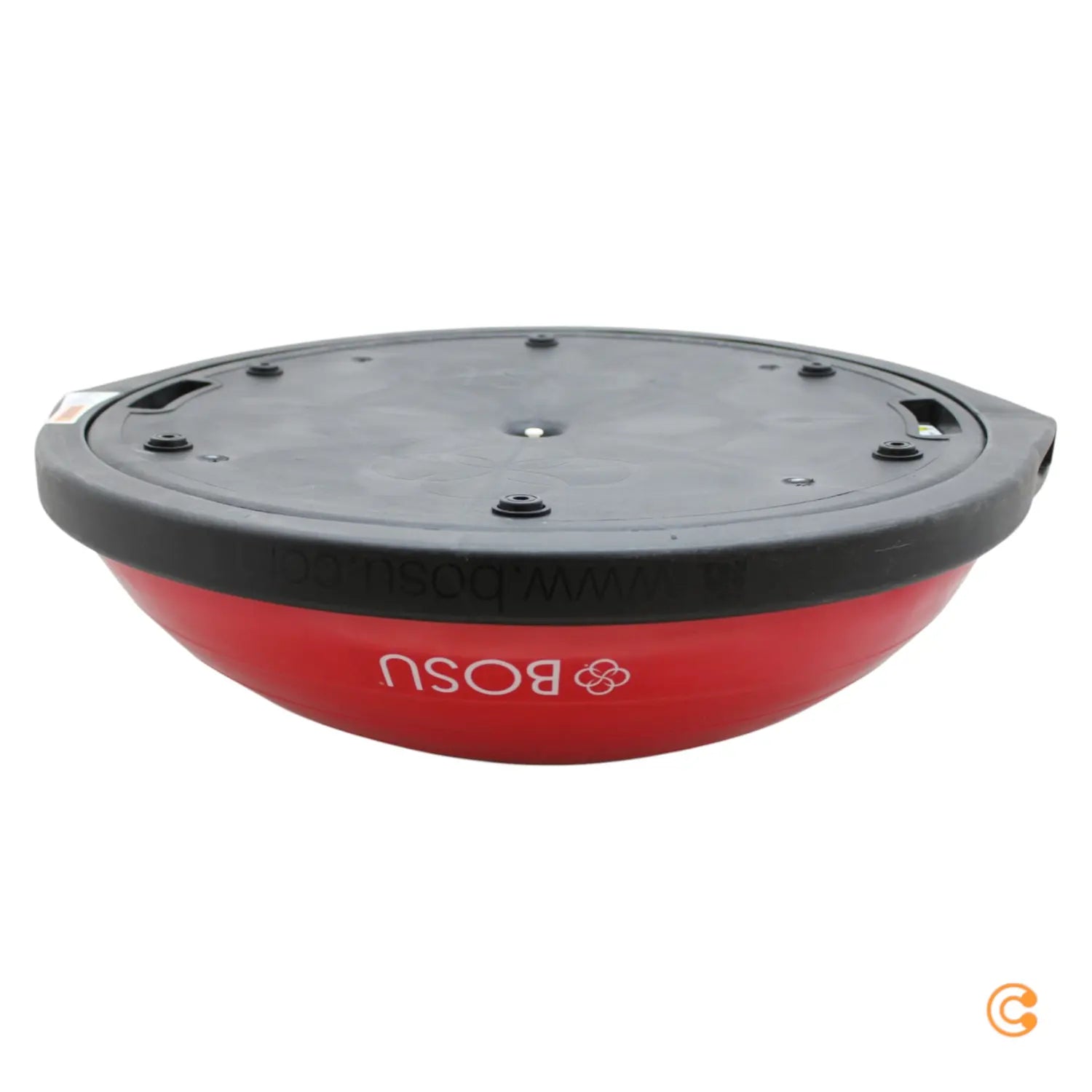 B-Ware Bosu Balance Trainer Gymnastikball Home Gym Equipment Original Rot Schwarz 66 Cm - 33149080039