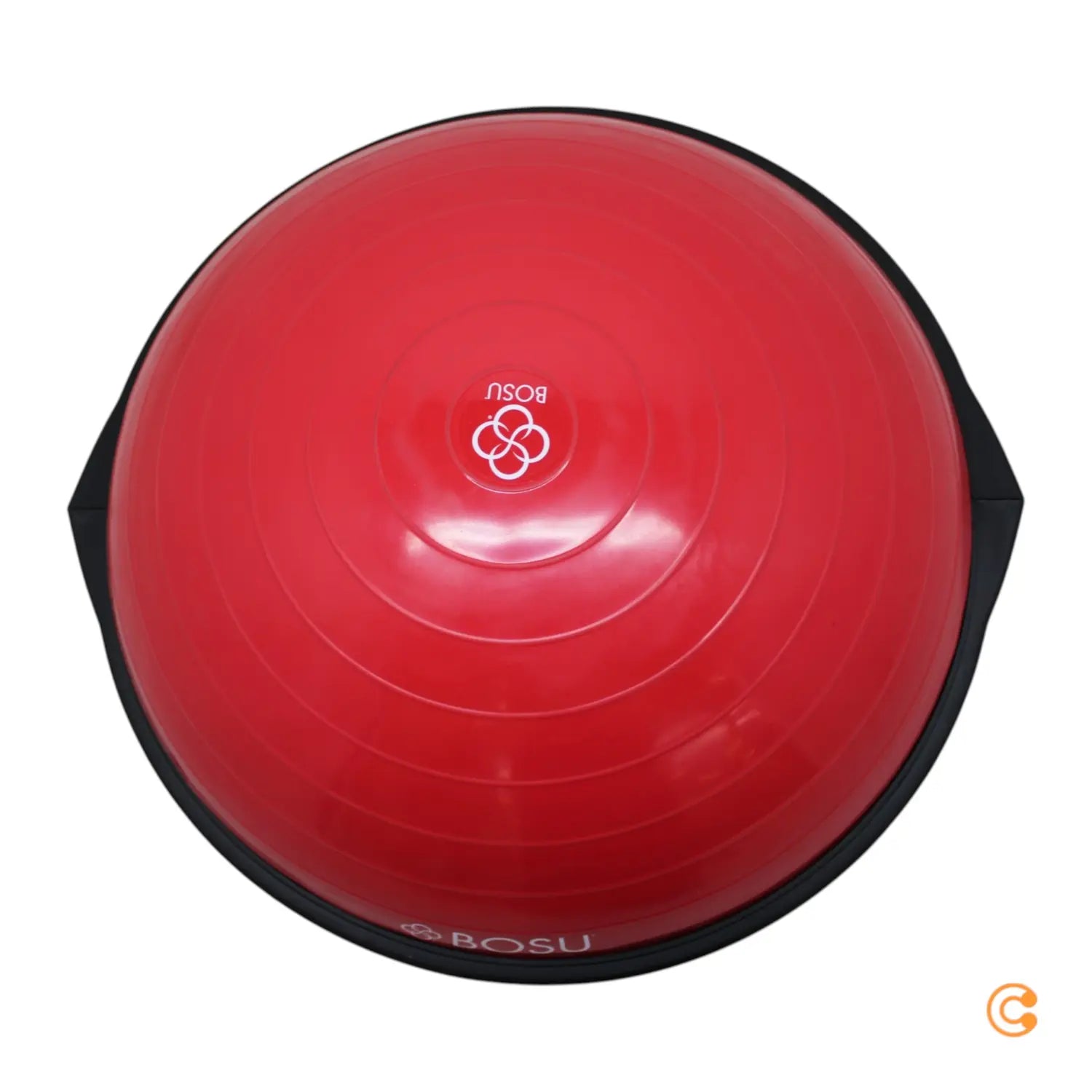 B-Ware Bosu Balance Trainer Gymnastikball Home Gym Equipment Original Rot Schwarz 66 Cm - 33149080039