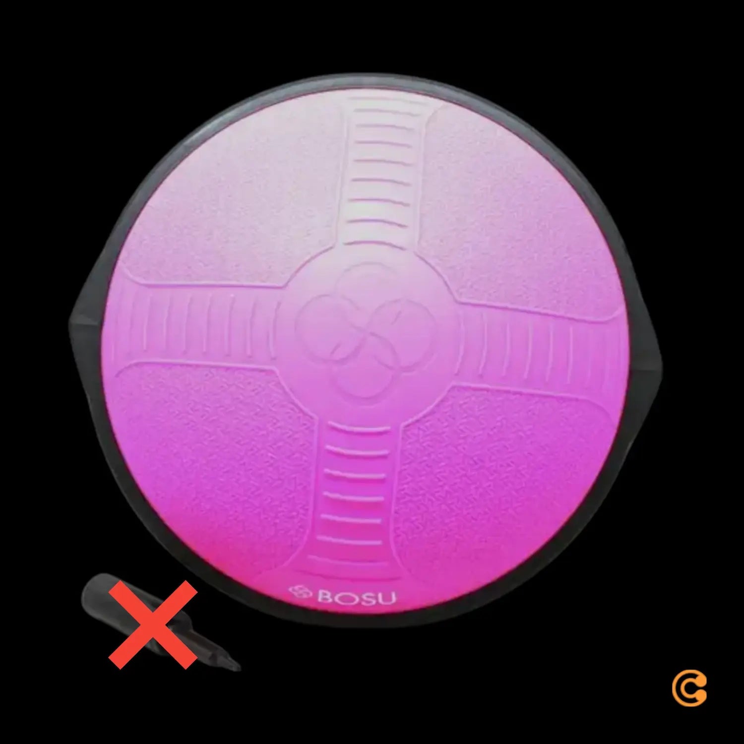 B-Ware Bosu Balance Trainer Home Edition Halbrundball Trainingsgerät Pink Siehe Text - 33149006800