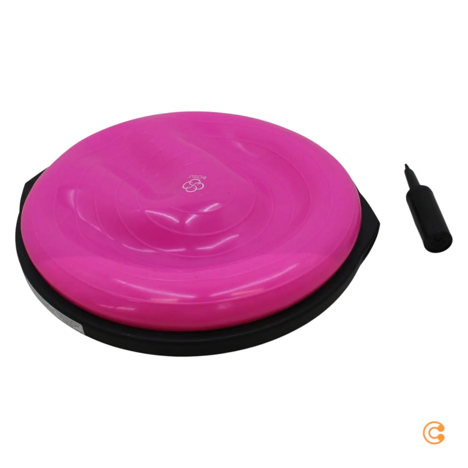 B-Ware Bosu Balance Trainer Gymnastikball Home Trainingsgerät Pink Wohnzimmer Fitness - 33149108542