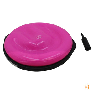 B-Ware Bosu Balance Trainer Gymnastikball Home Trainingsgerät Pink Wohnzimmer Fitness