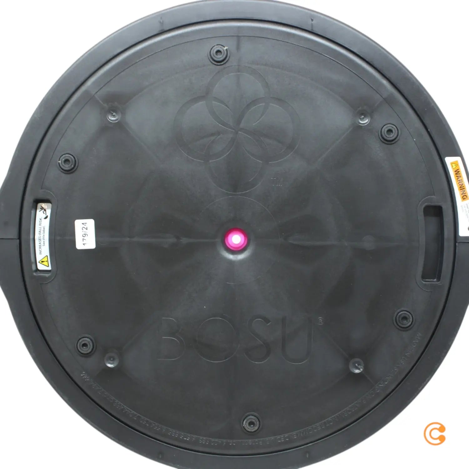 B-Ware Bosu Balance Trainer Gymnastikball Home Trainingsgerät Pink Wohnzimmer Fitness - 33149108542