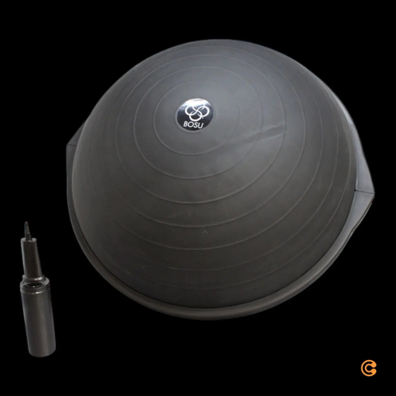 B-Ware Bosu Balance Trainer Pro Fitnessgerät Trainingsgerät Limited Black Edition Sport - 33149139379