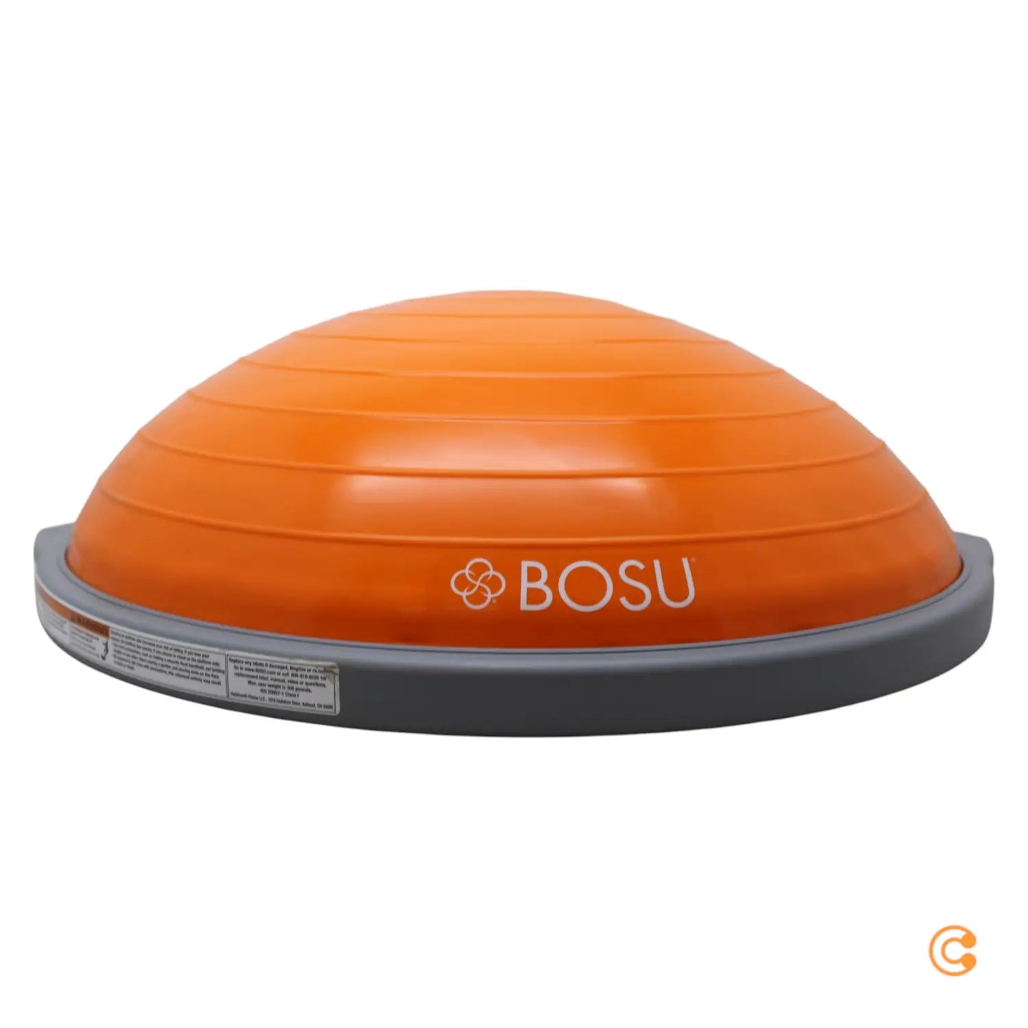 B-Ware Bosu Balance Trainer Gleichgewichtstrainer Home Gym Equipment Orange Grau 66498 - 33149079781