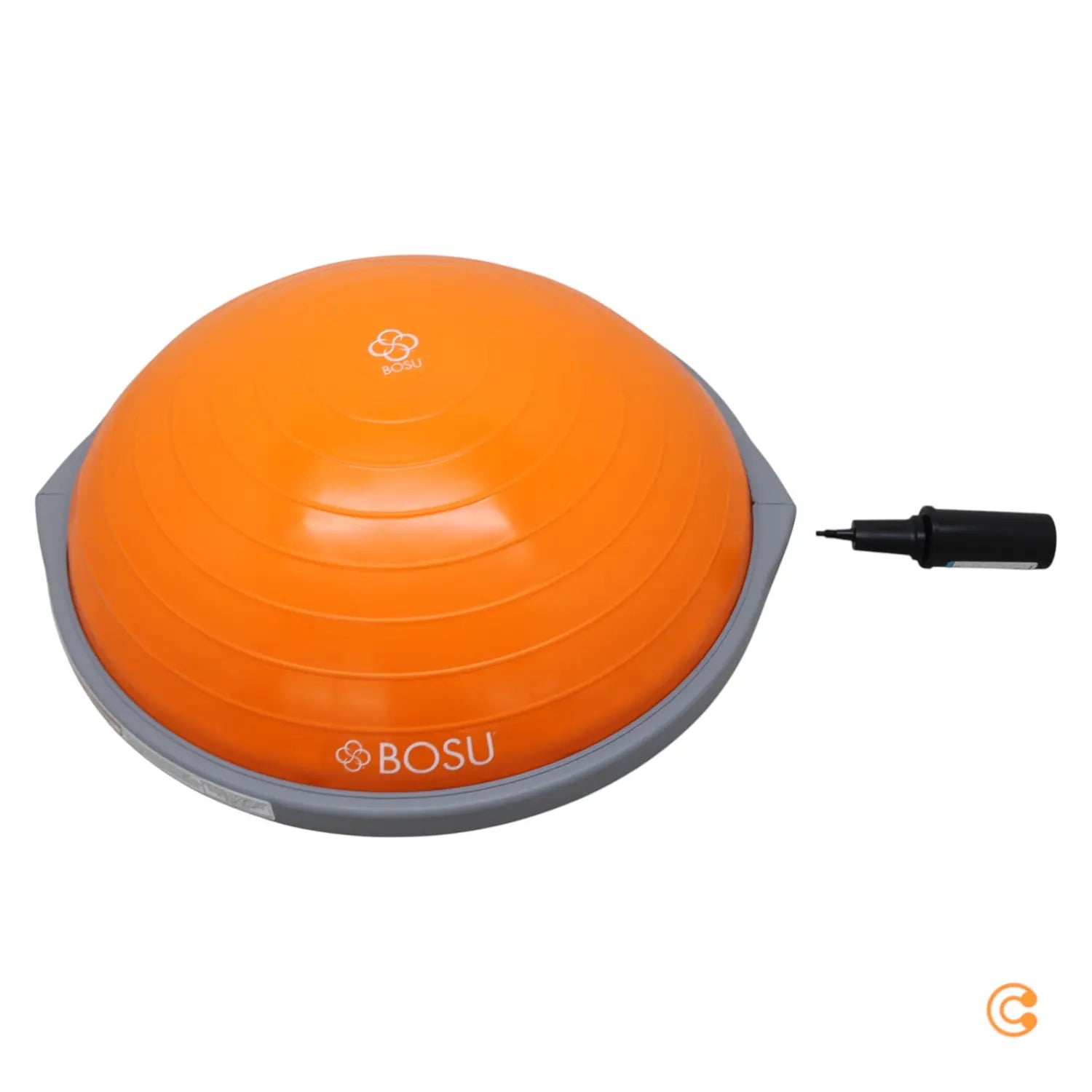 B-Ware Bosu Balance Trainer Gleichgewichtstrainer Home Gym Equipment Orange Grau 66 Cm - 33149079781