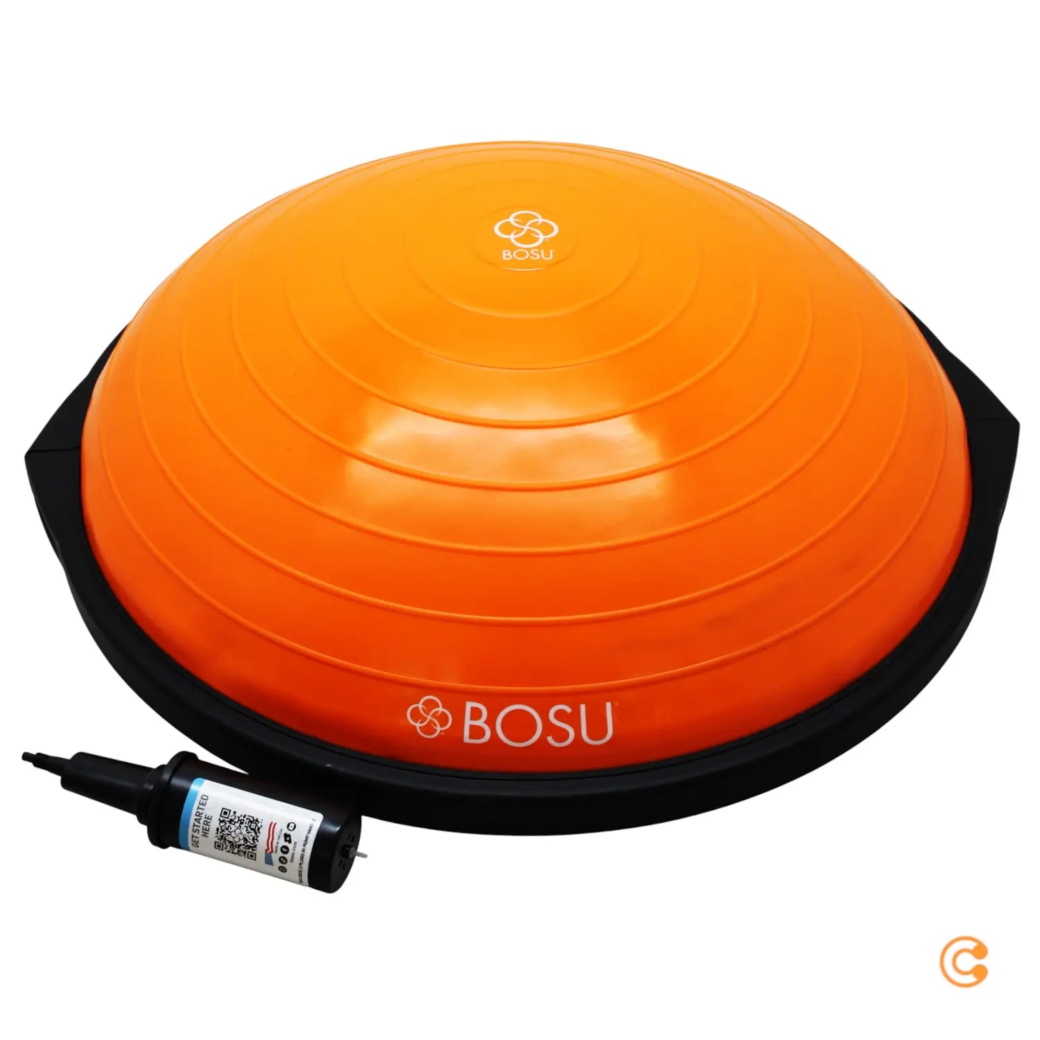 B-Ware Bosu The Original Balance Trainer Gleichgewichtstrainer 65 Cm Orange Schwarz - 33149080022