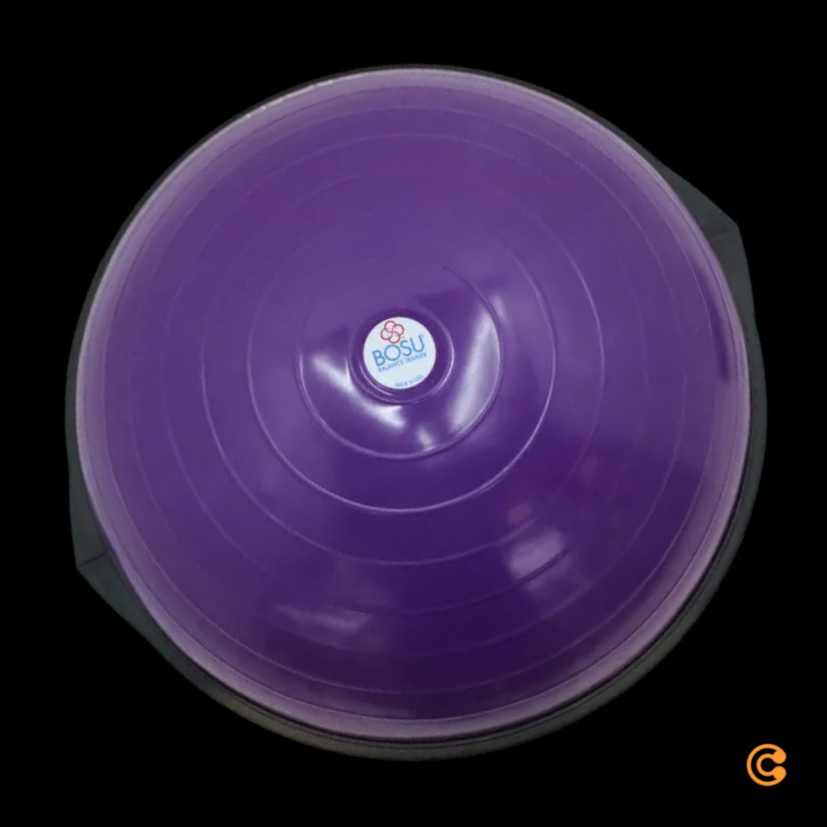 Bosu Home Gym Equipment Balance Gleichgewichtstrainer 66 cm Violett Schwarz - 33149080046
