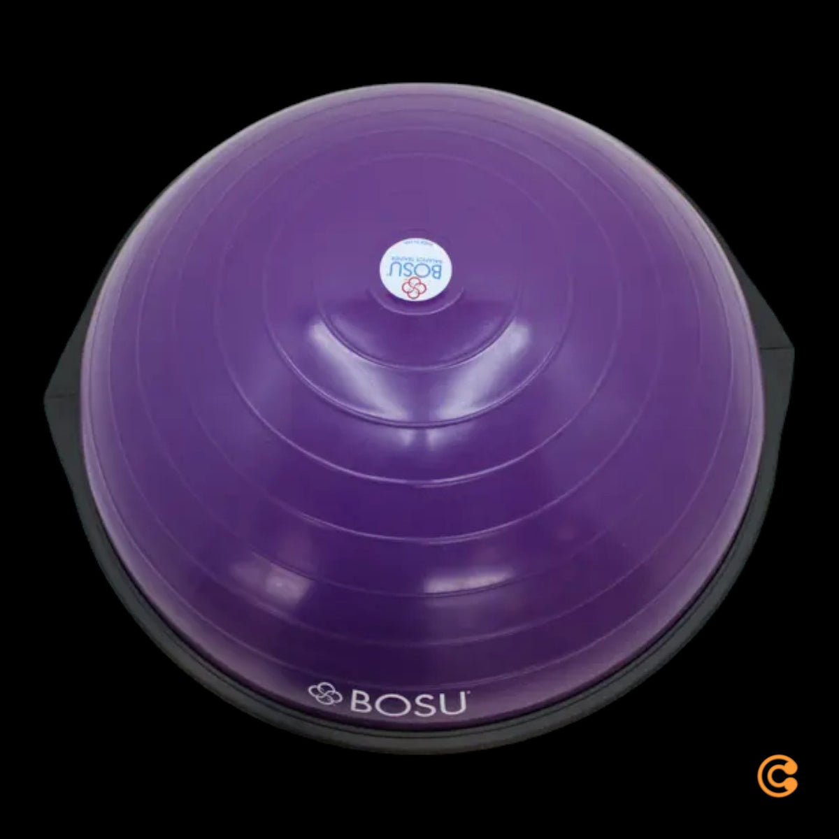 Bosu Home Gym Equipment Balance Gleichgewichtstrainer 66 cm Violett Schwarz - 33149080046